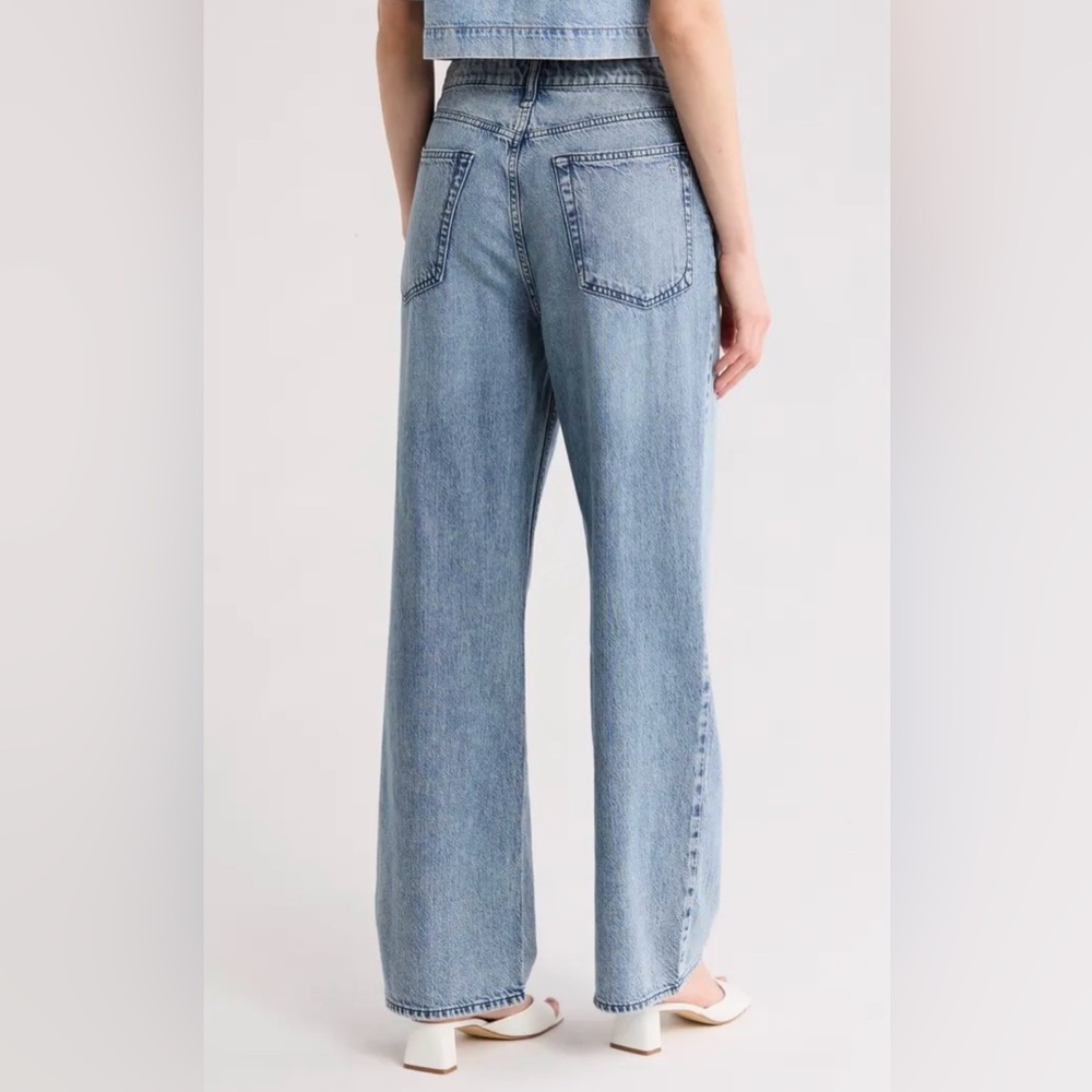 NWT Rag & Bone Cloud Lori Wide Leg Jeans - Picture 2 of 15